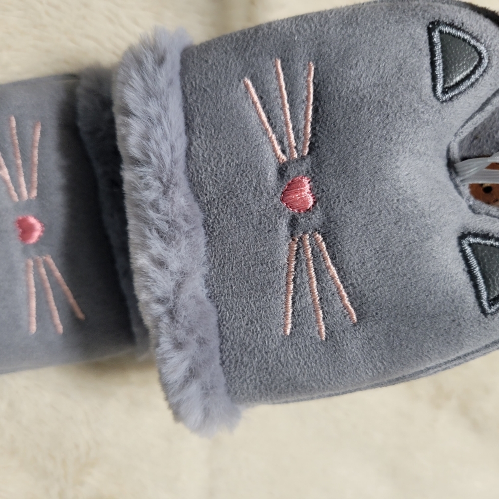 Cool Cat Fingerless Gloves Kitty Mittens, os NEW - Picture 7 of 7
